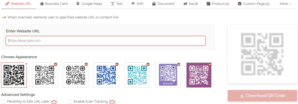 QR Code Generator by Scanova